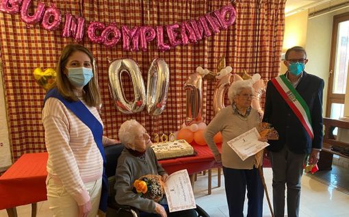 Cento candeline per Margherita e Maria: due nuove patriarche per l'Astigiano Cento candeline per Margherita e Maria: due nuove patriarche per l'Astigiano