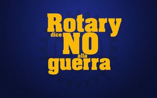 Anche i 14 distretti del Rotary dicono no alla guerra