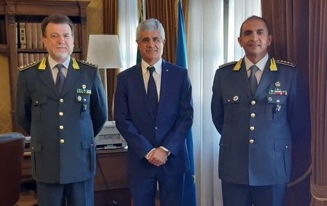 Ricevuto in Prefettura il nuovo comandante provinciale della Guardia di Finanza di Asti