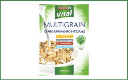 Despar richiama Multigrain di riso e frumento integrale per pericolo allergene non dichiarato