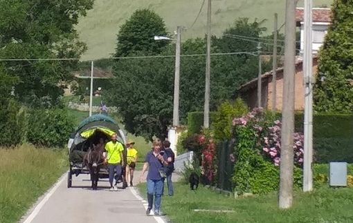 Nell'Astigiano con carretto e asinella verso la Palestina. La bella storia della famiglia Najmeddin Nell'Astigiano con carretto e asinella verso la Palestina. La bella storia della famiglia Najmeddin