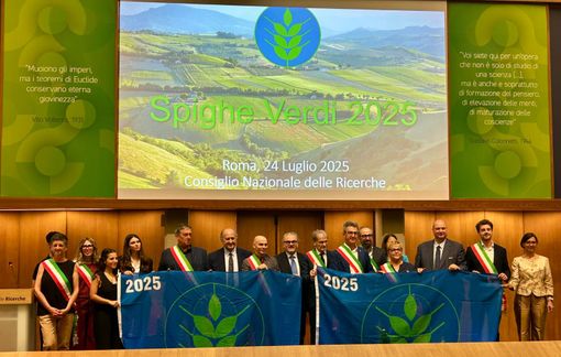 In foto: la delegazione piemontese alla cerimonia di Roma