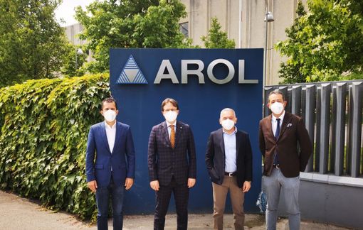 Alcune immagini delle visite effettuate dai due esponenti regionali Alcune immagini delle visite effettuate dai due esponenti regionali