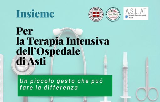 Solidarietà al territorio anche da parte della Web Family. Si raccolgono fondi per il reparto di Terapia Intensiava di Asti