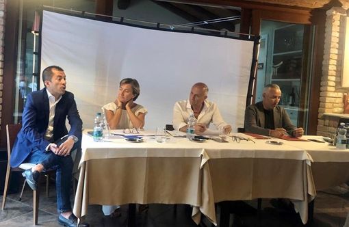 Da sx: Marco Gabusi, Paola Malabaila, Carlo Fornaca, Fabio Carosso