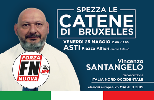 Forza Nuova chiude la campagna elettorale Forza Nuova chiude la campagna elettorale