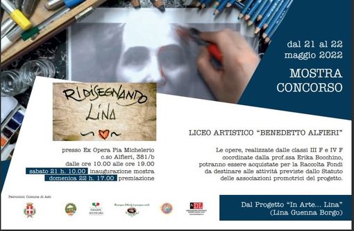 La locandina del concorso artistico La locandina del concorso artistico