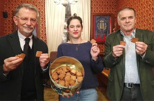I tre creatori del biscotto del Mastodonte I tre creatori del biscotto del Mastodonte