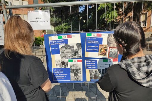 Due immagini (la seconda a fine articolo) di un precedente allestimento della mostra Due immagini (la seconda a fine articolo) di un precedente allestimento della mostra