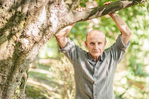 Giuseppe Cederna ritratto in uno scatto di Stefania Spadoni