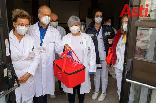 Vaccino anti Covid consegnato all'Asl di Asti