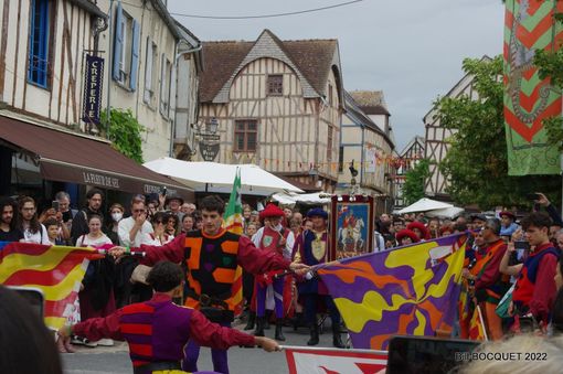Sbandieratori dell'A.S.T.A. a Provins