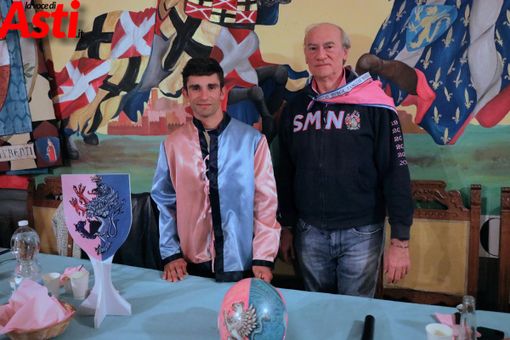 Federico Arri &quot;Ares&quot; con il rettore Marco Gonella