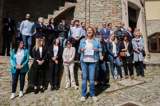 Alcune immagini della presentazione della candidatura