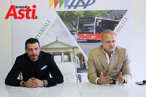 Cagliero e Imerito alla conferenza  (Merfephoto)