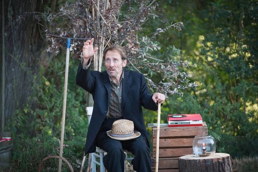 Un'immagine di scena da "Il testamento dell'ortolano" (Ph. Piermario Adorno) Un'immagine di scena da "Il testamento dell'ortolano" (Ph. Piermario Adorno)