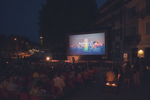 In foto: una proiezione della scorsa edizione del Terre da Film Festival In foto: una proiezione della scorsa edizione del Terre da Film Festival