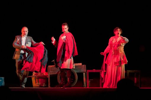 Alcune immagini tratte dallo spettacolo