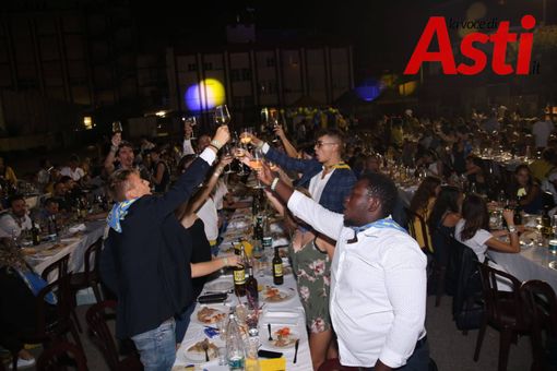 Una cena delle scorse edizioni del Palio (Merphefoto)