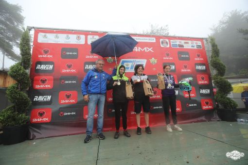 Sabrina Lazzarino sul podio