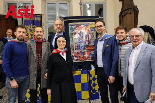 La consegna del Palio dell'amicizia 2024 (Merphefoto)