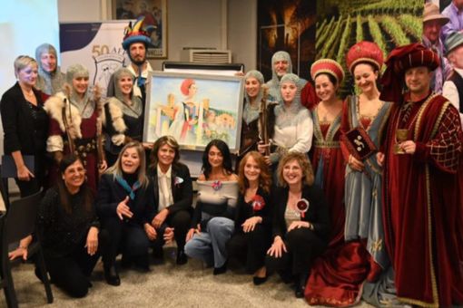 Il Soroptimist di Asti ha consegnato la "Pergamena d'autore" a Santa Caterina per la miglior presenza al corteo storico del Palio 2024 Il Soroptimist di Asti ha consegnato la "Pergamena d'autore" a Santa Caterina per la miglior presenza al corteo storico del Palio 2024