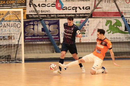 Alcuni momenti del match