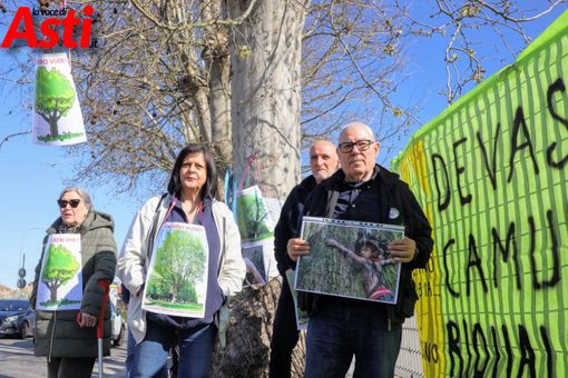 Il recente presidio contro l'abbattimento