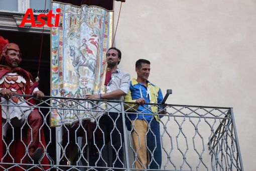 Il rettore Stella con Tittia Il rettore Stella con Tittia