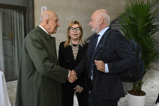 Antonio Patuelli Presidente ABI con Livio Negro