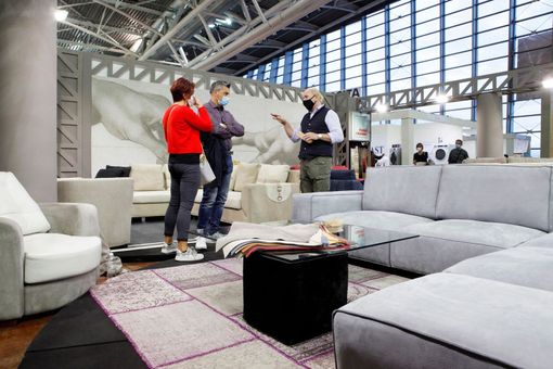 Un immagine dei saloni di Expocasa
