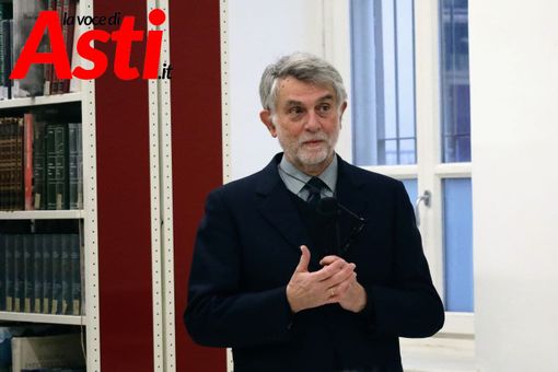 Il dottor Perduca ritratto da Merfephoto - Efrem Zanchettin nell'ambito della sua partecipazione ad un incontro di Passepartout en hiver