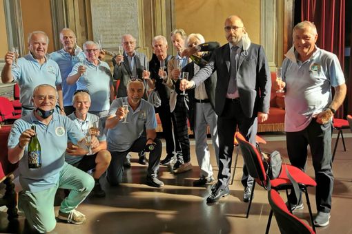 L'inaugurazione del piccolo Villaggio di Natale