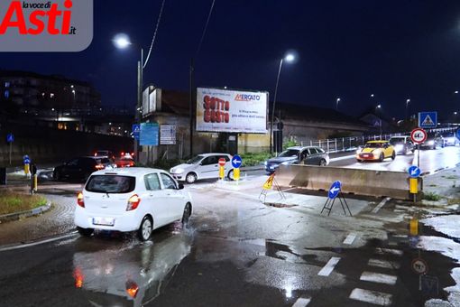 La chiusura del cavalcavia, lo scorso novembre (Merphefoto) La chiusura del cavalcavia, lo scorso novembre (Merphefoto)