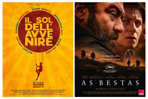 Collage tra le locandine di "Il sol dell'avvenire" e "As bestas" Collage tra le locandine di "Il sol dell'avvenire" e "As bestas"