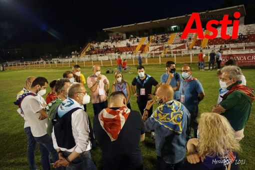 Collegio dei rettori allo stadio di Asti Collegio dei rettori allo stadio di Asti