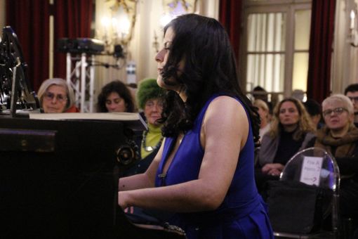 Maratona Mozartiana a Torino: successo per il concerto della pianista Ernesta Aufiero Maratona Mozartiana a Torino: successo per il concerto della pianista Ernesta Aufiero