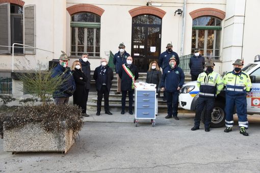 Dagli Alpini, materiale sanitario per la Casa di Riposo Città di Asti