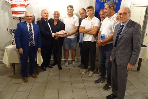 Il Panathlon ha dedicato la sua conviviale al Monferrato Rugby per la promozione in Serie A