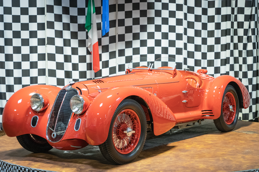 L'Alfa Romeo 8C 2900B MM Spider Touring