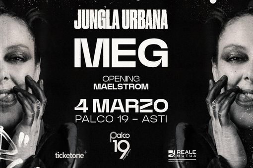 La locandina del concerto che MEG terrà al Palco 19 il prossimo 4 marzo La locandina del concerto che MEG terrà al Palco 19 il prossimo 4 marzo