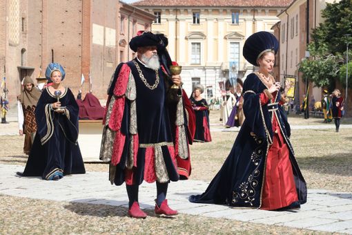 Un'immagine del corteo storico (Merphefoto)