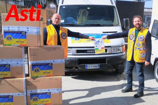 Dai Lions italiani una corposa donazione di occhiali e beni di prima necessità per i profughi ucraini [GALLERIA FOTOGRAFICA]