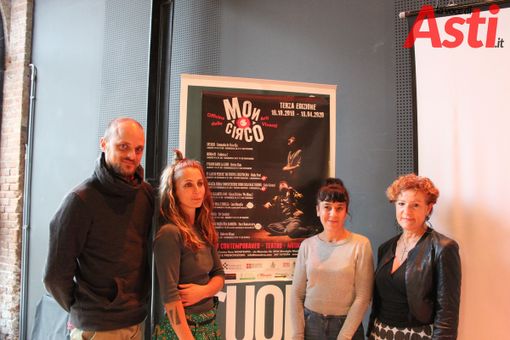 Alcuni momenti della conferenza stampa di presentazione della stagione