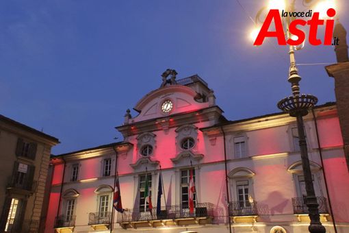 Il Municipio di Asti in un'immagine di Efrem Zanchettin