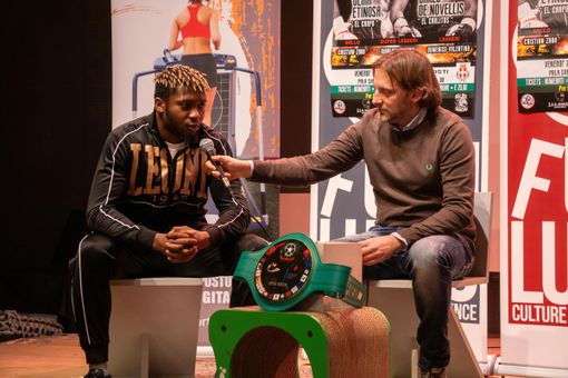 Etinosa Oliha intervistato al FuoriLuogo