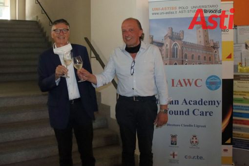 Ebarnabo con il presidente Fondazione CrAsti Mario Sacco (MerfePhoto)