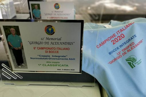 Mauro Gandolfo e Andrea Lin si sono aggiudicati il 12° Mem. “Giorgio De Alexandris” Mauro Gandolfo e Andrea Lin si sono aggiudicati il 12° Mem. “Giorgio De Alexandris”