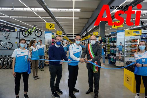 Inaugurazione Decathlon Asti