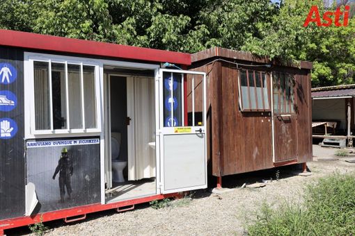 Gli attuali bagni di via Guerra